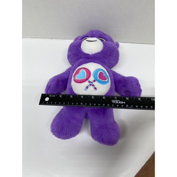 Care Bear Share Bear Plush Basic Fun with Lollipops Purple 13" Plush Toy 2020 - Picture 9 of 12